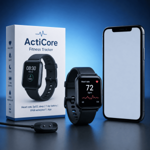 Fitness Tracker Watch (heart rate, sleep)